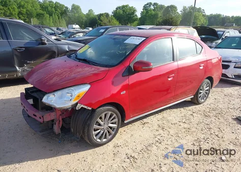 2019 Mitsubishi Mirage G4 Se from USA, damaged, VIN ML32F4FJ6KHF04626